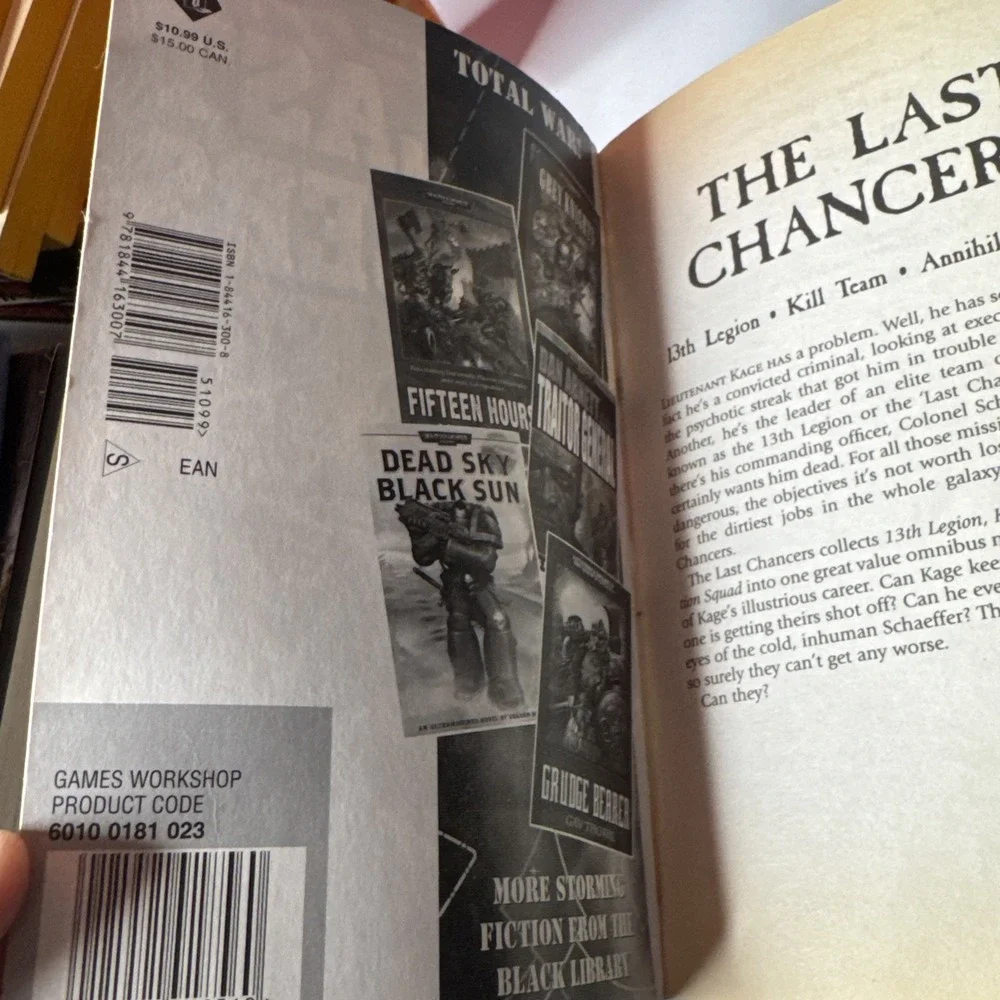 Warhammer 40,000 Last Chancers Omnibus‎ Gav Thorpe 2006 Paperback Black Library